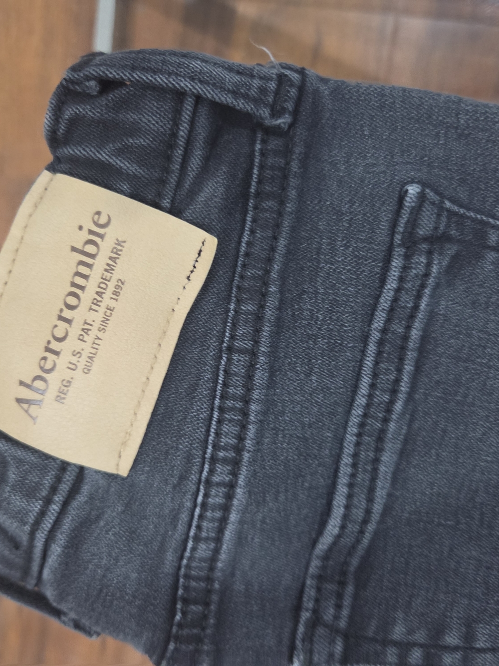 Abercrombie & Fitch Boy’s Black Slim Jeans